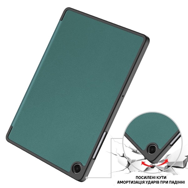Фото - Чехол для планшета BeCover Flexible TPU Mate с креплением for Samsung Galaxy Tab A11 SM-X133/X135 8.7" Dark Green (715586)